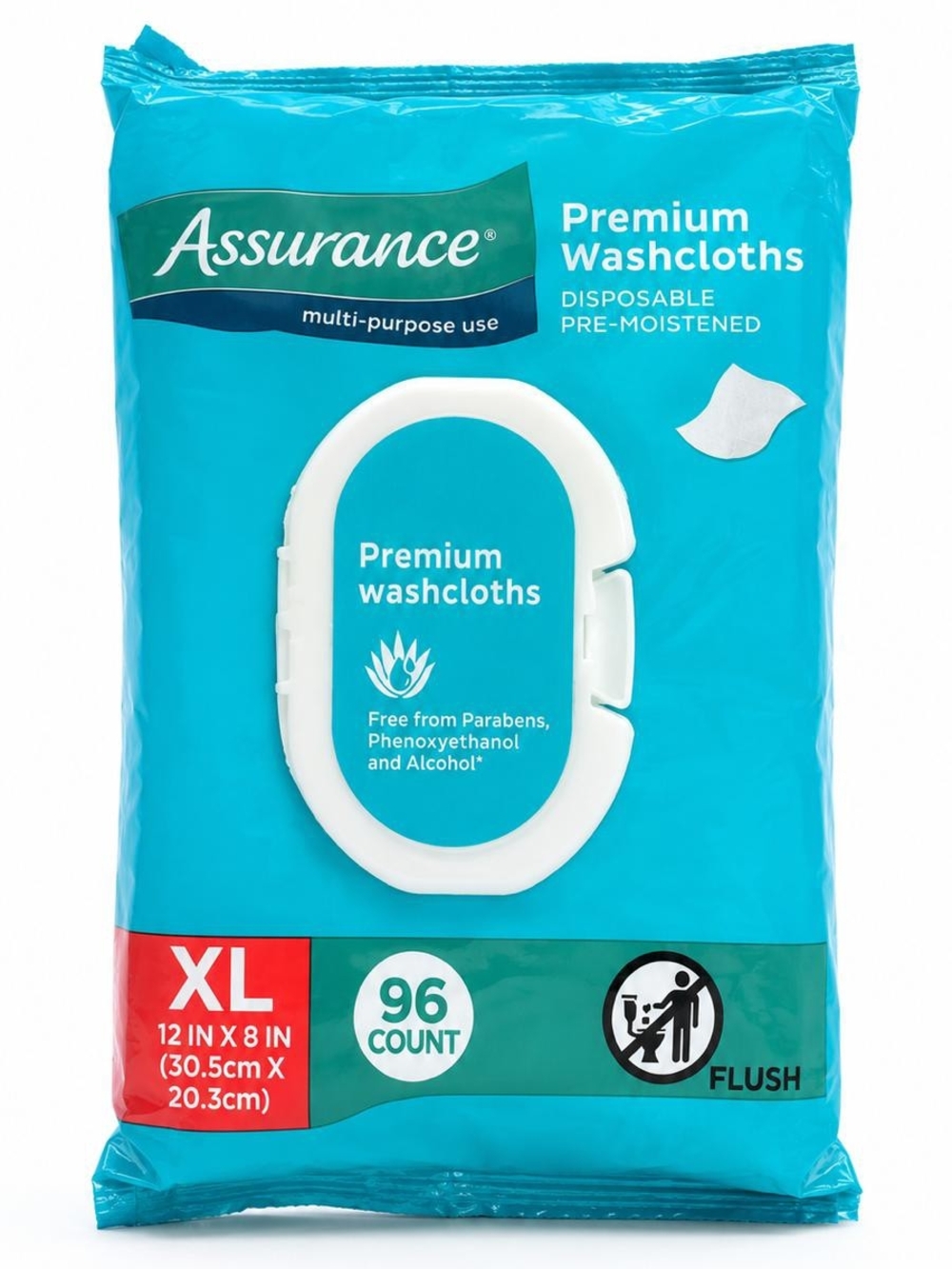 Premium Washcloths - Teal (96 Count)